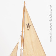Star Pond Yacht Meteorite – Sail Detail