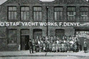 The Star Yacht Works in 1923