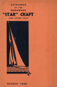 Star Yachts 1935 catalogue - front cover